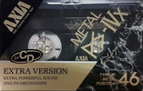 Compact Cassette AXIA PS-IVx 46 "PS-4x 46" Type IV Metal 1989 Japan