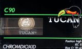 Compact Cassette Tucan 90 Type II Chrome 1993 Germany