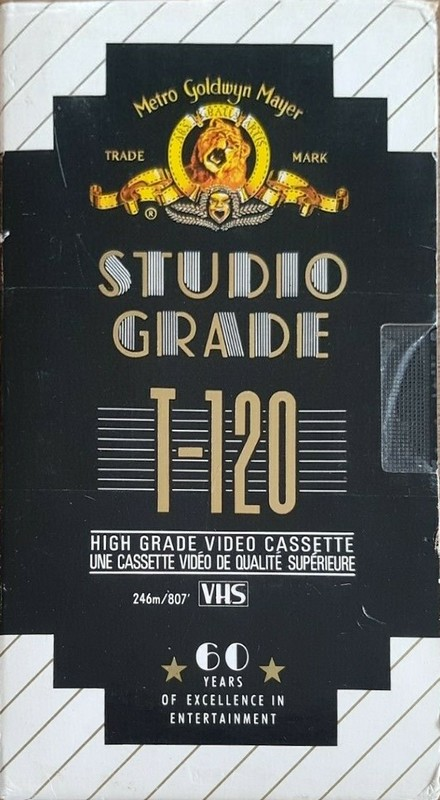 VHS, Video Home System Metro Goldwyn Mayer 120 Type I Normal 1984 North America