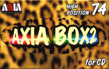 Compact Cassette AXIA Box 2 74 "BOX2C 74" Type II Chrome 1997 Japan