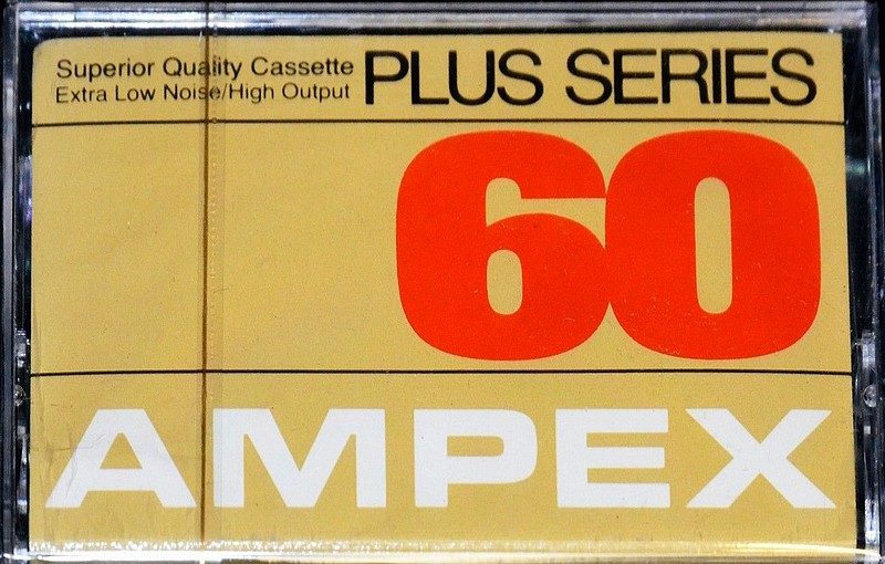 Compact Cassette Ampex Plus Series 60 Type I Normal 1978 Mexico