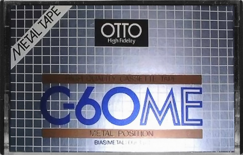 Compact Cassette OTTO ME 60 Type IV Metal Japan