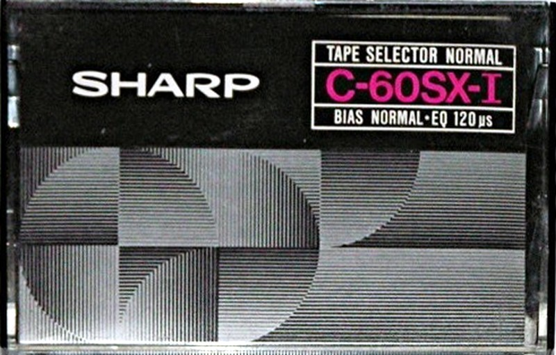 Compact Cassette Sharp SX 60 Type I Normal 1979 Worldwide