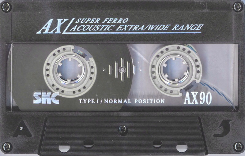 Compact Cassette SKC AX 90 Type I Normal 1999 Europe