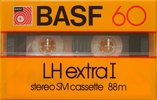 Compact Cassette BASF LH Extra I 60 "Large Window" Type I Normal 1981 Germany