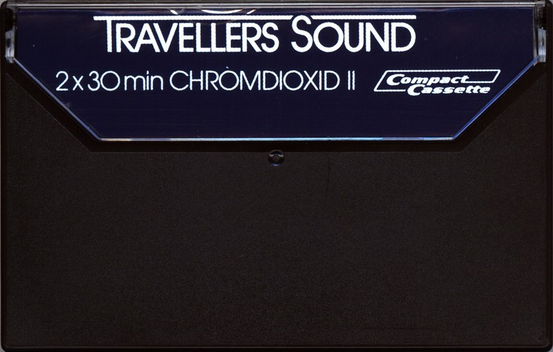 Compact Cassette Travellers Sound 60 Type II Chrome 1977 Europe