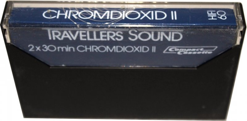 Compact Cassette Travellers Sound 60 Type II Chrome 1977 Europe