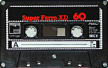 Compact Cassette Magna Super Ferro XD 60 Type I Normal 1984 Europe
