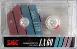 Compact Cassette SKC LX 60 Type I Normal 1992 Europe