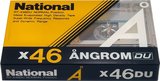 Compact Cassette National Angrom X-DU 46 "RT-X46DU" Type I Normal 1985 Japan