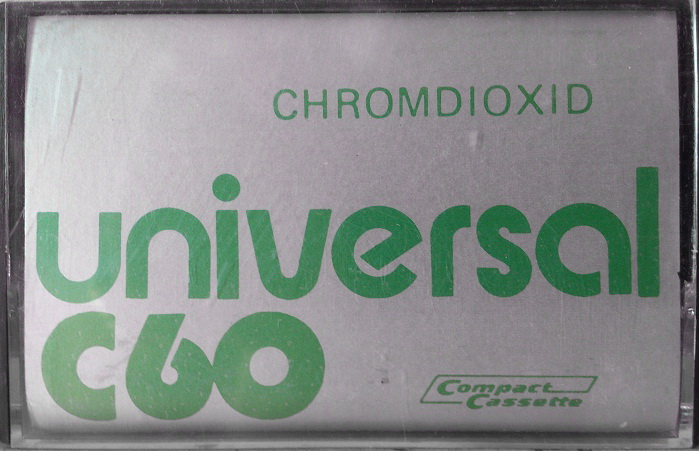 Compact Cassette Universal 60 Type II Chrome 1979 Europe