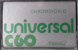 Compact Cassette Universal 60 Type II Chrome 1979 Europe