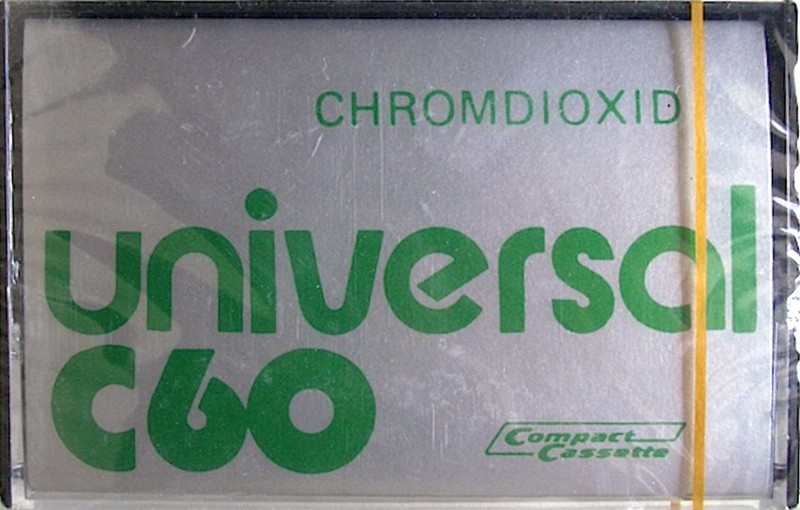 Compact Cassette Universal 60 Type II Chrome 1979 Europe