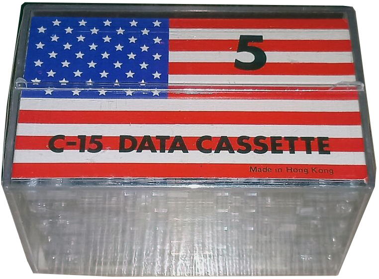 5 pack Eagle 15 "Data cassette" Computer Cassette 1983 UK