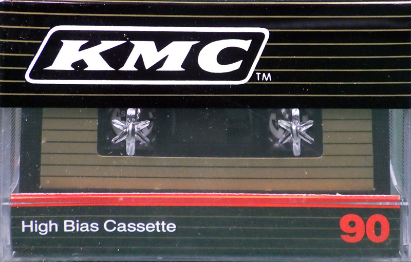 Compact Cassette KMC 90 Type II Chrome USA