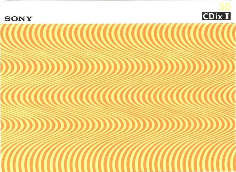 Compact Cassette Sony CDix II 50 Type II Chrome 1991 Japan