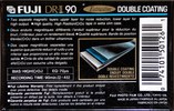 Compact Cassette Fuji DR-II 90 Type II Chrome 1993 North America