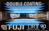 Compact Cassette Fuji DR-II 90 Type II Chrome 1993 North America