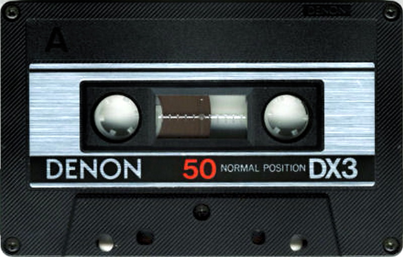 Compact Cassette Denon DX3 50 Type I Normal 1981 Japan