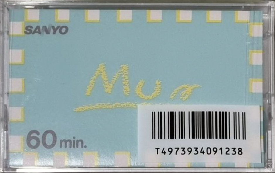 Compact Cassette Sanyo Mun 46 "C-U60MW(B)" Type I Normal 1986 Japan