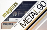 Compact Cassette Magnax Metal 90 Type IV Metal 1981 Japan