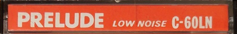 Compact Cassette Prelude 60 Type I Normal