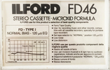 Compact Cassette Ilford FD 46 "Ferro Dinamic" Type I Normal 1984 Europe