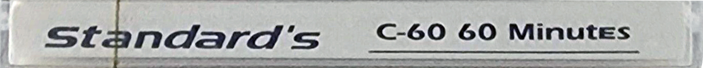 Compact Cassette Standards 60 Type I Normal China