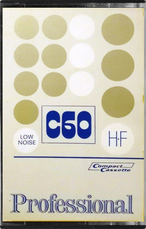 Compact Cassette Professional 60 Type I Normal Italy