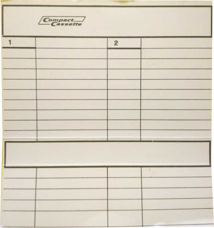 Compact Cassette Professional 60 Type I Normal Italy