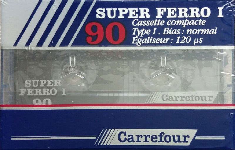 Compact Cassette Carrefour 90 Type I Normal 1990 France