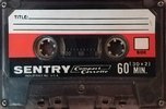 Compact Cassette Sentry 60 Type I Normal USA