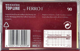 Compact Cassette Megavox 90 "Top Line" Type I Normal Germany
