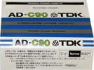 Compact Cassette TDK AD 90 Type I Normal 1979 Japan