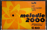 Compact Cassette Melodie 2000 LN 60 Type I Normal 1977 Europe