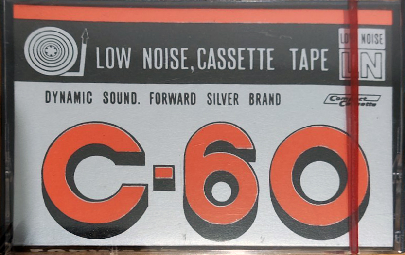 Compact Cassette femc / Forward 60 "LN" Type I Normal 1974 Taiwan