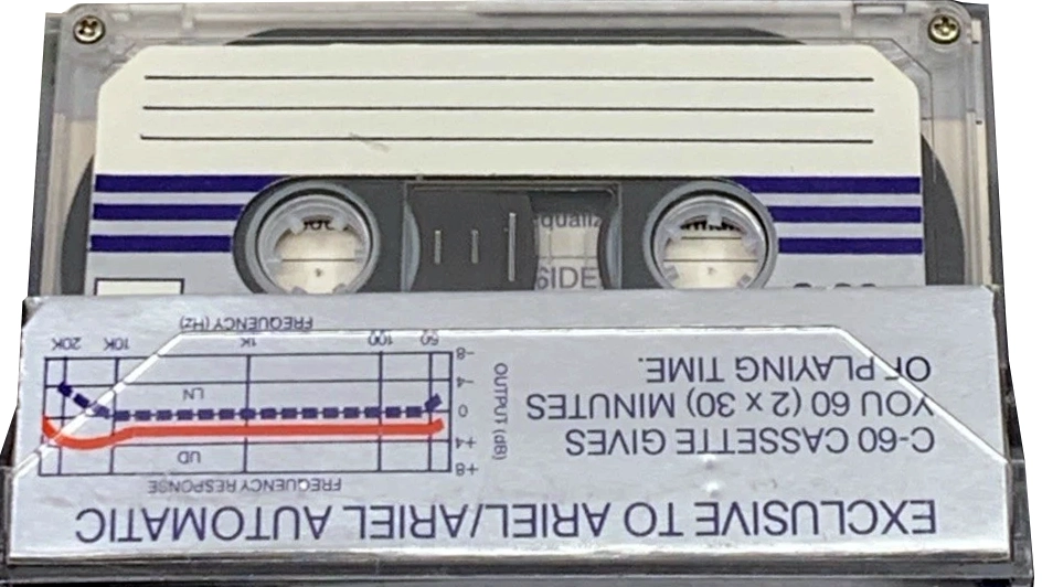 Compact Cassette Areal 60 "Ultra Dynamic" Type I Normal Unknown Country