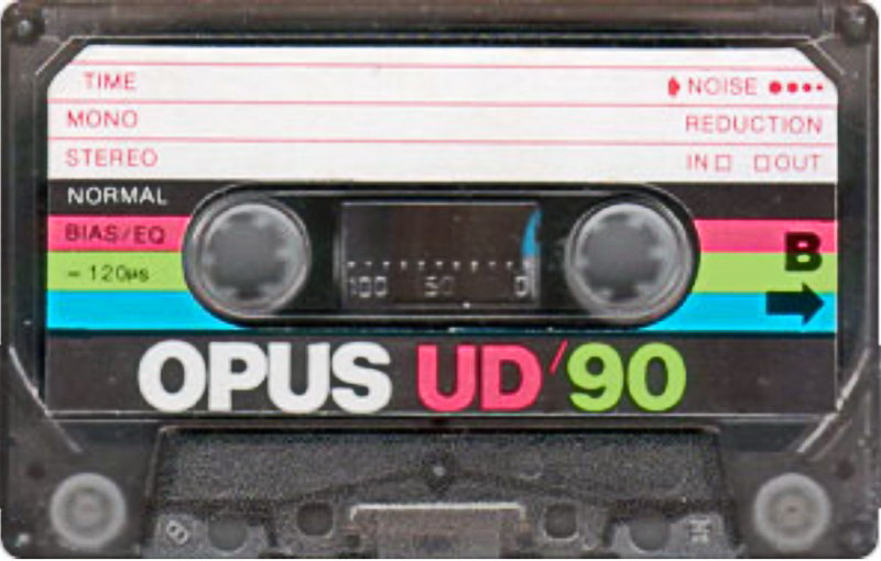 Compact Cassette Opus UD 90 Type I Normal 1975 Australia
