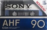 Compact Cassette Sony AHF 90 Type I Normal 1982 France
