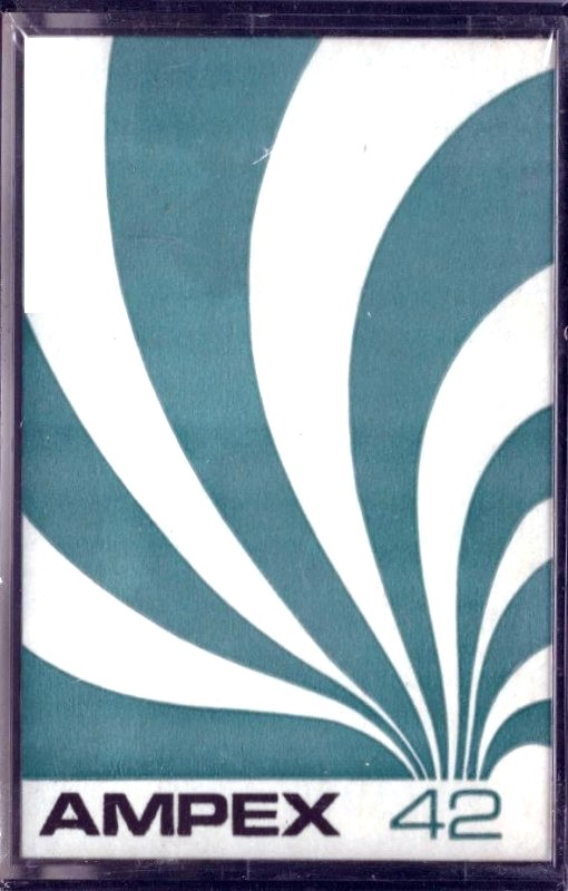 Compact Cassette Ampex 350 42 Type I Normal 1972 Mexico
