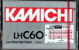 Compact Cassette Kamichi LH 60 Type I Normal Canada