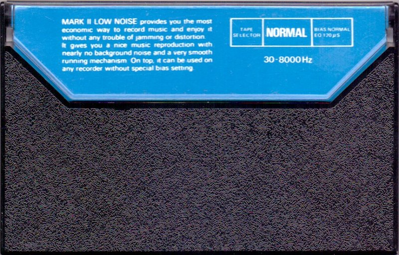 Compact Cassette Mark II Low Noise 60 Type I Normal 1982 Europe