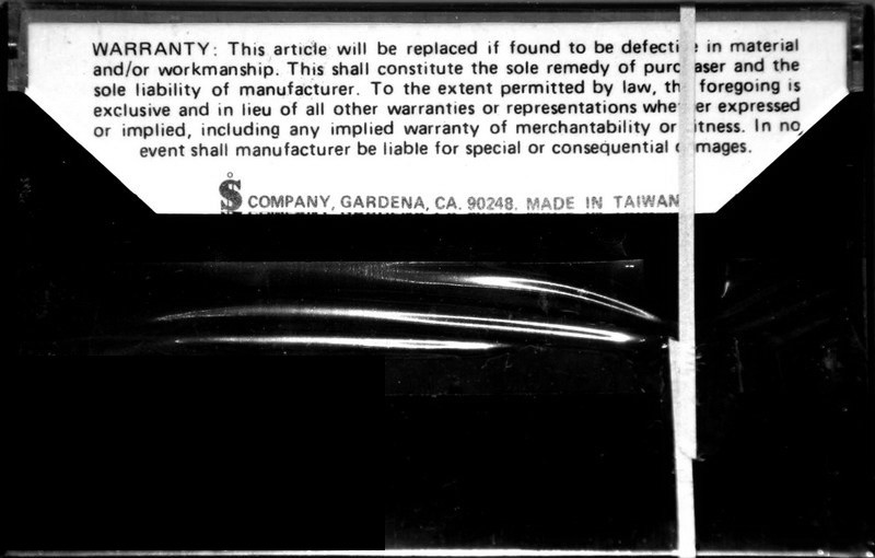 Compact Cassette AV Premium 45 Type I Normal Taiwan