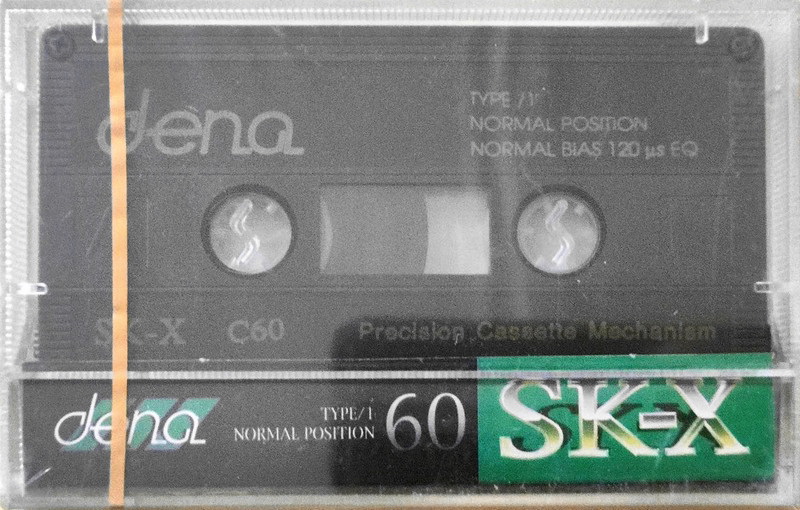 Compact Cassette Dena SK-X 60 Type I Normal Near East