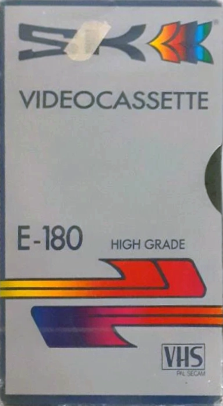 VHS, Video Home System SK 180 Type I Normal 1992 Europe