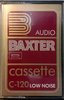 Compact Cassette Baxter 120 Type I Normal Unknown Country