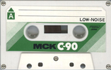 Compact Cassette MCK 90 Type I Normal 1978 Japan