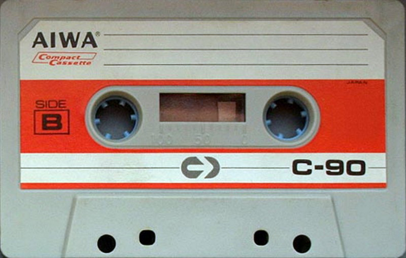 Compact Cassette Aiwa LN 90 Type I Normal 1976 Japan