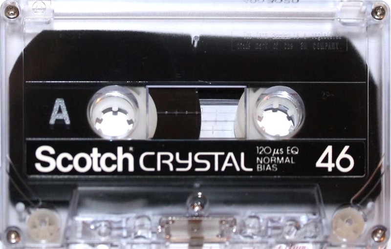 Compact Cassette Scotch Crystal 46 Type I Normal 1981 Japan