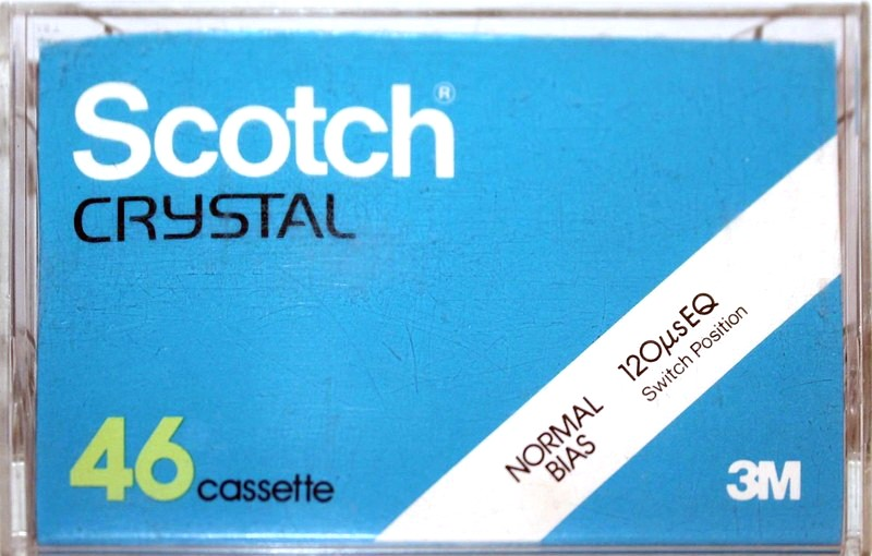 Compact Cassette Scotch Crystal 46 Type I Normal 1981 Japan